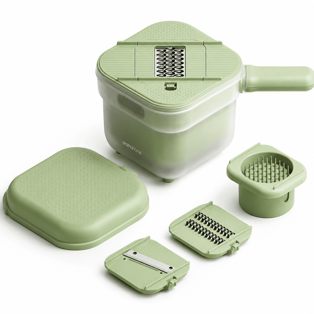4 in 1 vegetable grater and slicer with interchangeable blades