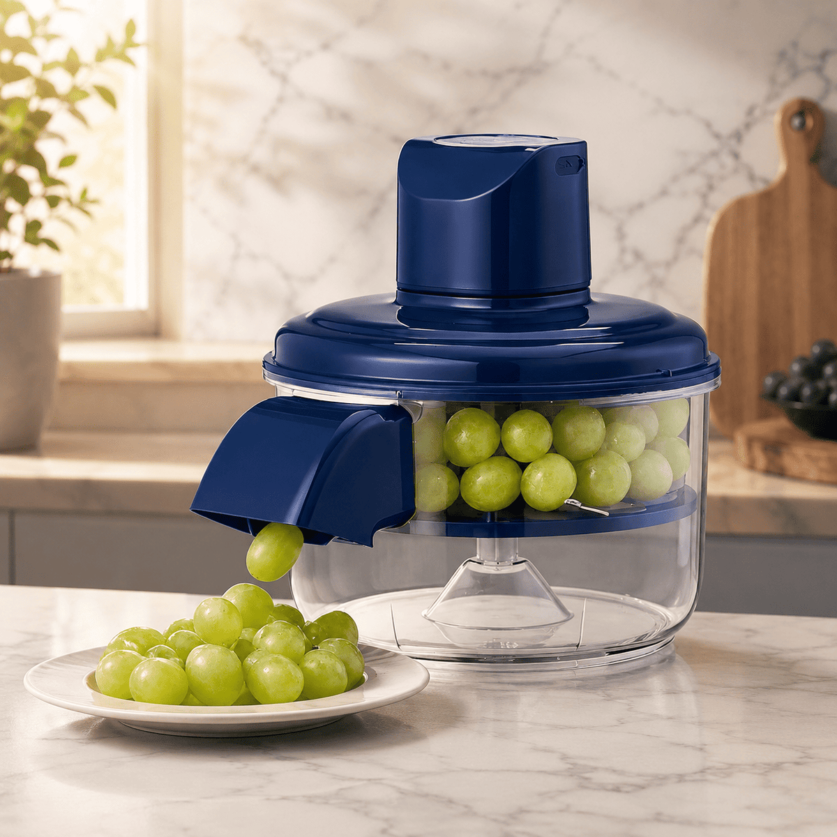 Automatic electric peeler for fruits and vegetables