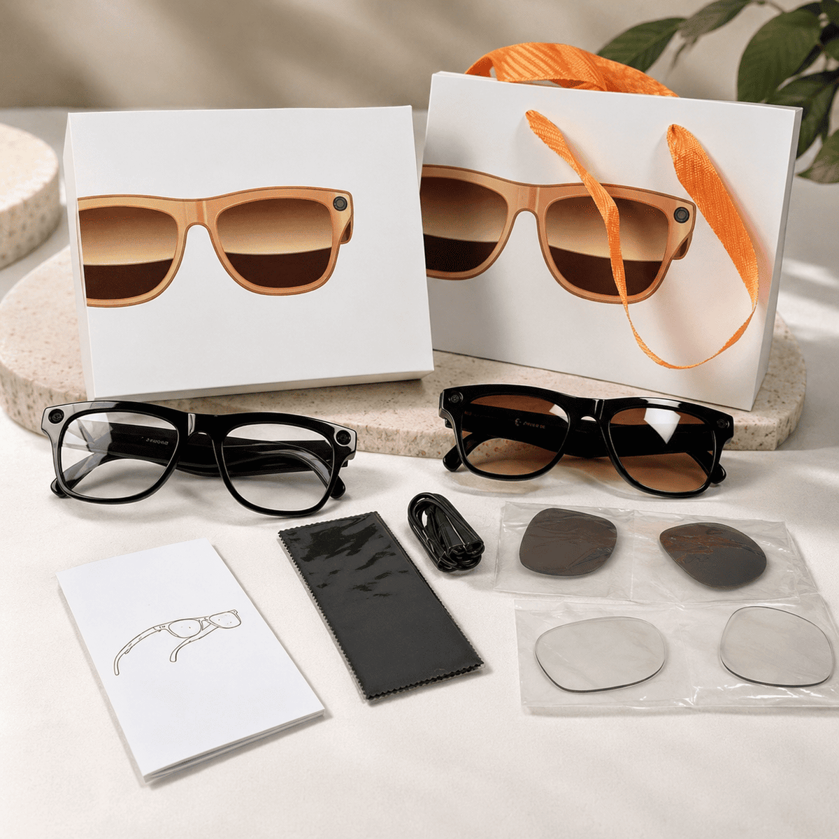 XK One Pro AI smart glasses with camera and HD video
