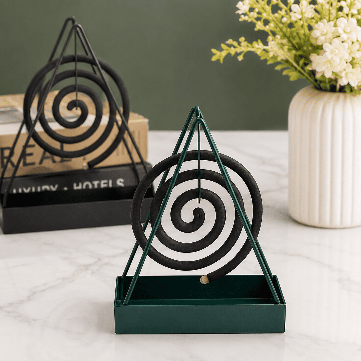 Metal Mosquito Coil Holder Stand