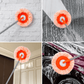 360 degree rotating head long handle sunflower mop for floor cleaning