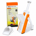 Kitchen mandoline slicer for fast vegetable preparation