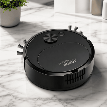 Automatic Sweeping Robot Vacuum Cleaner Low Noise Floor Cleaning Robot with Dual Side Brushes