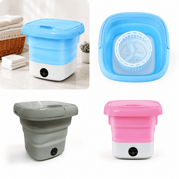 5L foldable mini washing machine with portable compact design